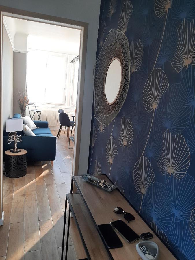 Au Gre Des Marees, Appartement Face A La Mer, Classe 3 Etoiles Ault Bagian luar foto